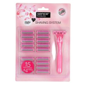 Sence Razors Pour Femmes avec 19 Recharges