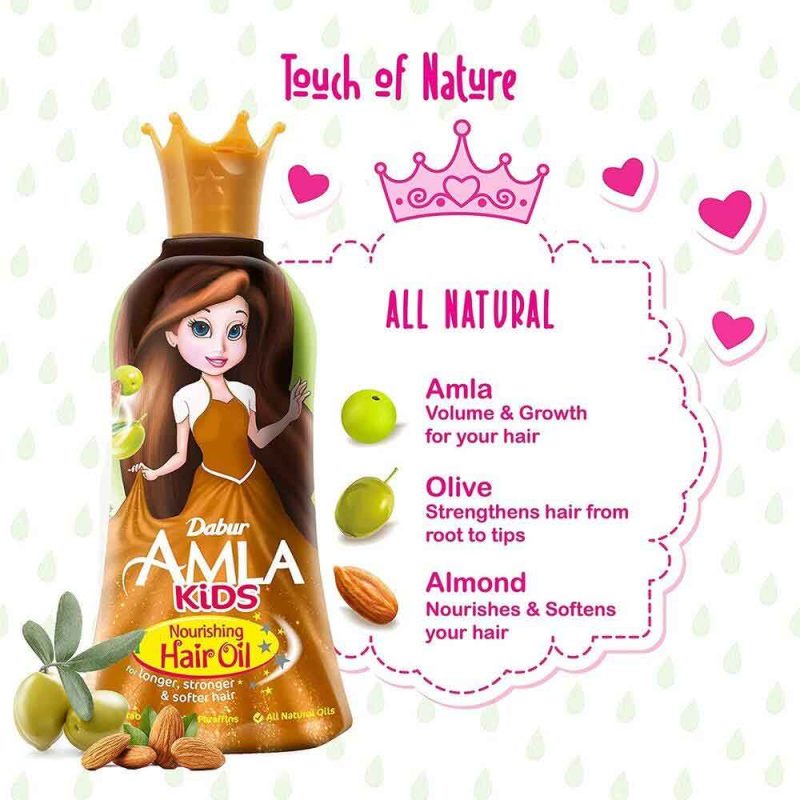 Dabur Amla Kids Nourishing Hair Oil – Image 3