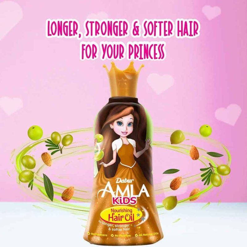 Dabur Amla Kids Nourishing Hair Oil – Image 2