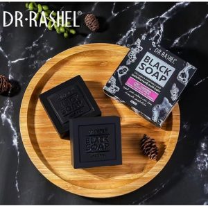 Dr.Rashel Savon Noir Au Collagène Et Au Charbon Nettoyant En Profondeur 100g