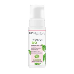 Diadermine Mousse Démaquillante Apaisante Essentiel Bio 150ml