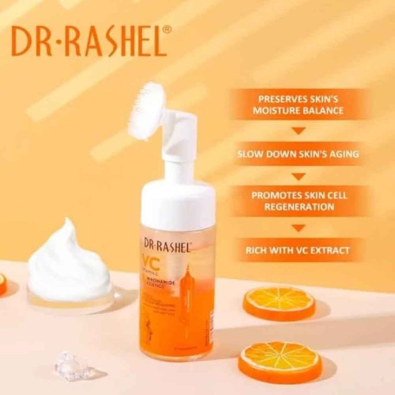 Mousse nettoyante à l'essence VC & niacinamide Dr.Rashel – Image 3