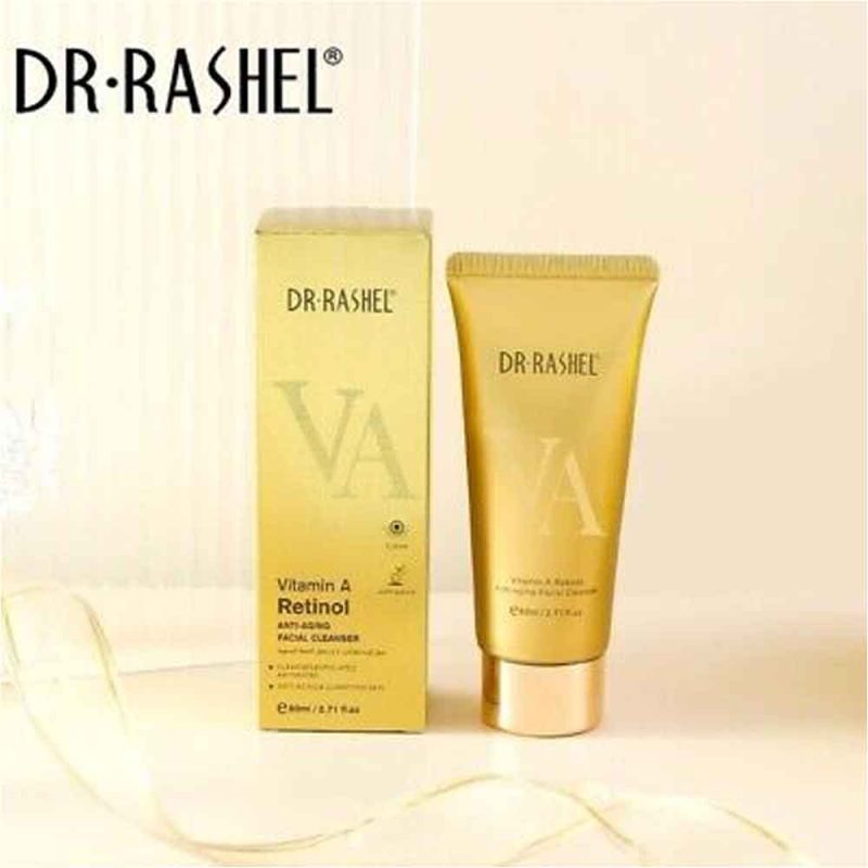 Nettoyant visage au rétinol et à la vitamine A Dr Rashel 80ml