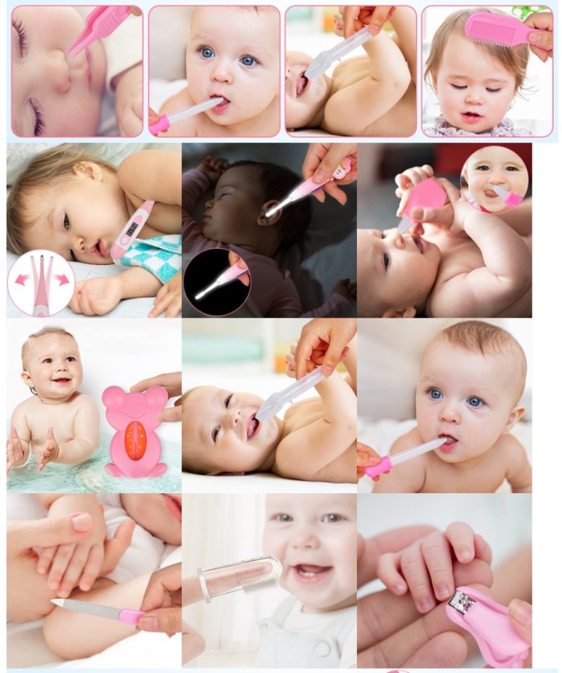 Trousse de 13 Accessoires hygiène et soin pour bébé – Image 4